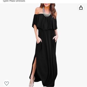 Maxi dress with pockets!